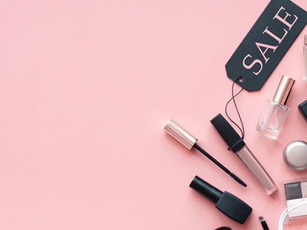 Make up artikelen met een sale label