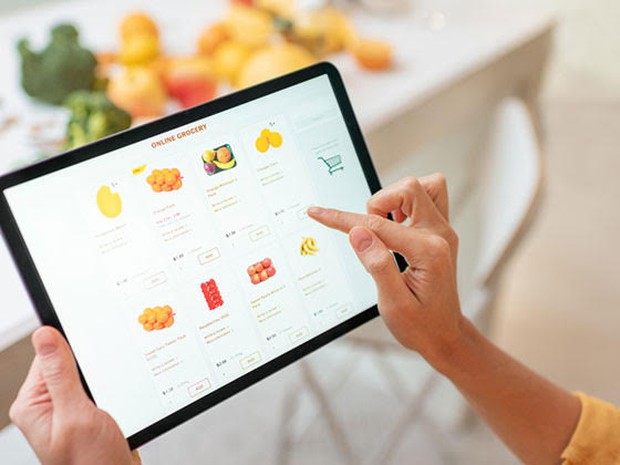 Boodschappen ipad tablet folders
