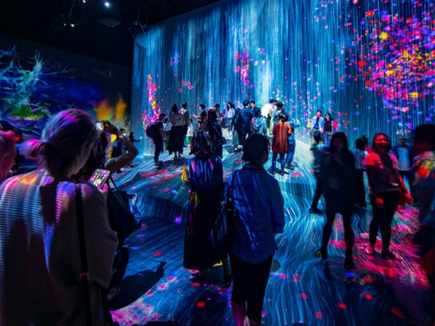 Museumnacht lichtvoorstelling